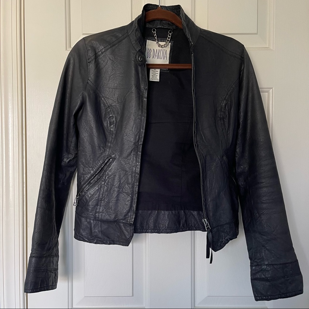 BB Dakota | Leather Moto Jacket